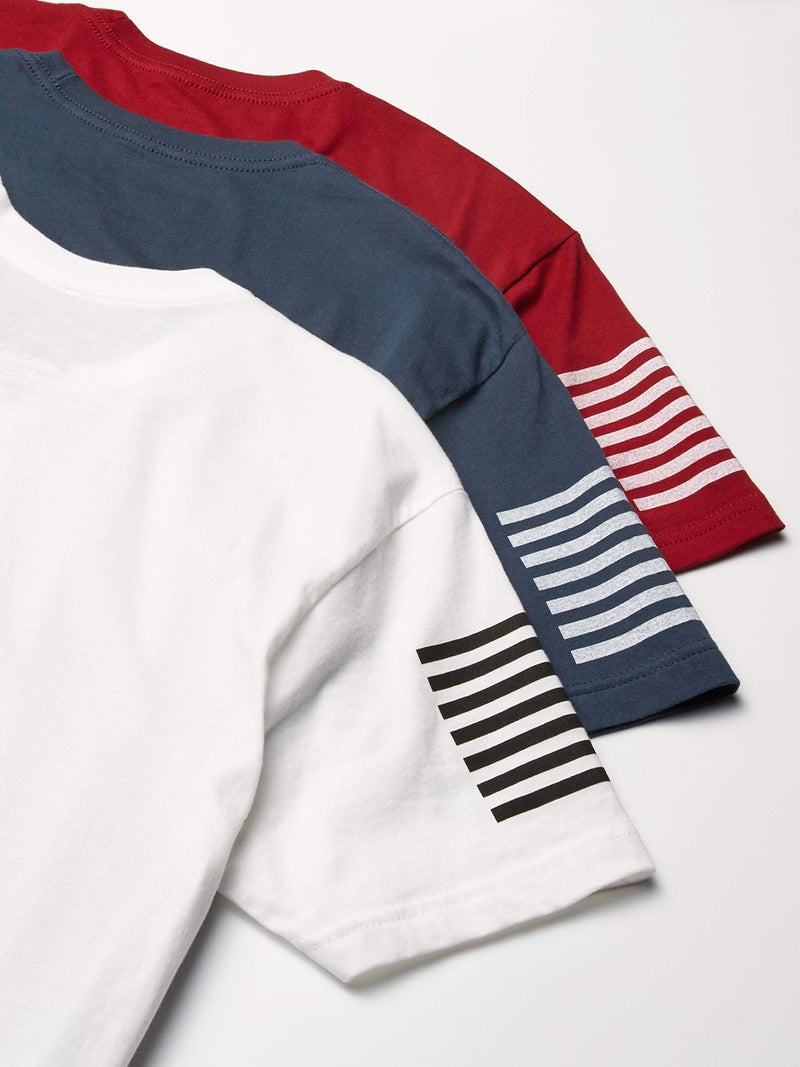 Grunt Style Patriot Pack 3-Pack Men's T-Shirts (X-Large) - Image 3